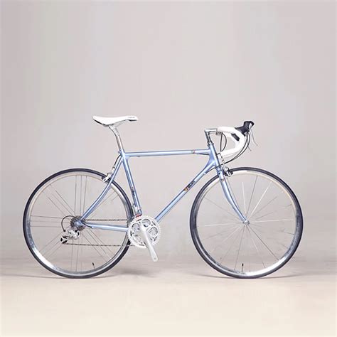 Chrome molybdenum Steel frame Road Bicycle Fixed Gear Bike 48cm 52cm Complete Road Bike, Retro ...