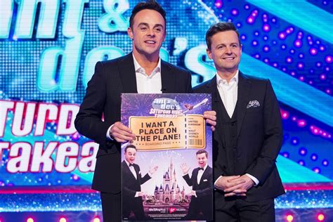 Ant and Dec’s Saturday Night Takeaway advertised 24 companies in 68 minutes this weekend – The ...