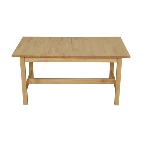 IKEA Norden Extendable Table | 61% Off | Kaiyo | Dinner tables furniture, Ikea dinner table ...