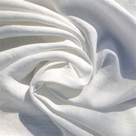 Fine White - Belgian Linen | Provincial Fabric House