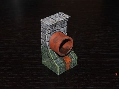 Dnd Sewer Pipe Walls for Medieval Underground Sewer Tunnels Passageways Tabletop Scatter Terrain ...