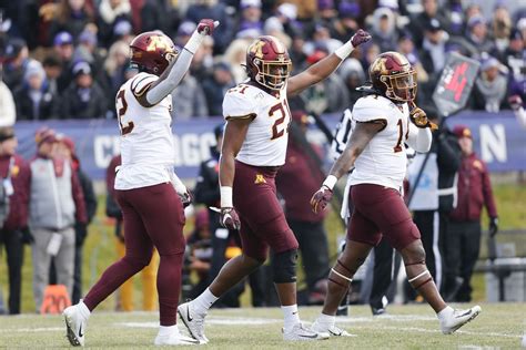 Minnesota Football: Gophers ranked No. 8 in fourth College Football Playoff rankings - The Daily ...