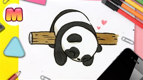 COMO DIBUJAR UN PANDA KAWAII 💖 Dibujos fáciles kawaii 💖Aprende a ...