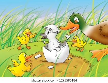 446 Ugly Duckling Illustration Images, Stock Photos, 3D objects, & Vectors | Shutterstock