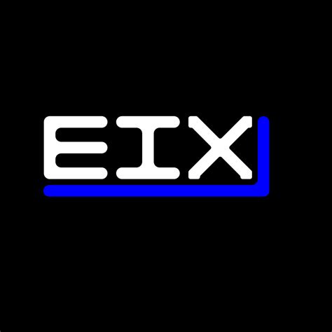 EIX letter logo creative design with vector graphic, EIX simple and ...