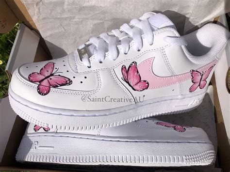 Custom Nike Air Force 1 Butterflies | Etsy