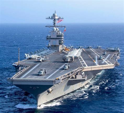 The Gerald R. Ford: The World’s Largest Aircraft Carrier with $13 ...