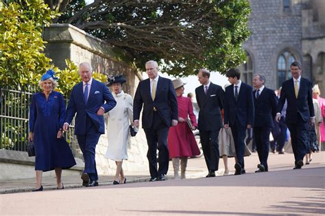 Royal family wears blue in first Easter since Queen Elizabeth's death