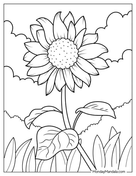 Girl Scout Daisy Flower Garden Coloring Pages - Home Alqu