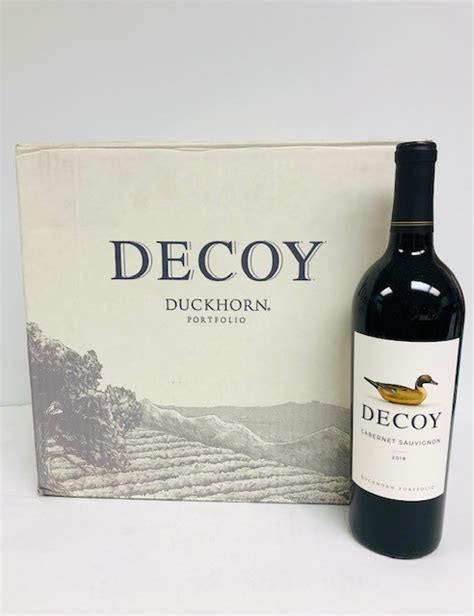 Decoy Cabernet Sauvignon Sonoma County 2018/2019, 750 ML Bottle Case ...