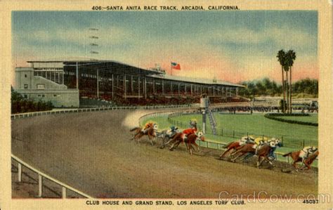 Santa, Anita Race Track Arcadia, CA