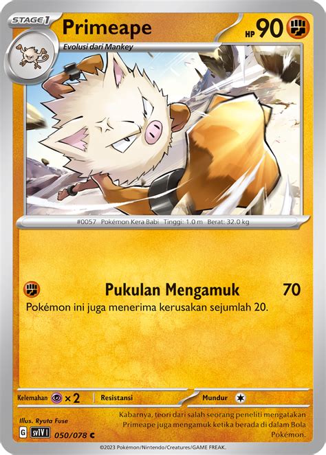 Primeape | Situs Web Pelatih