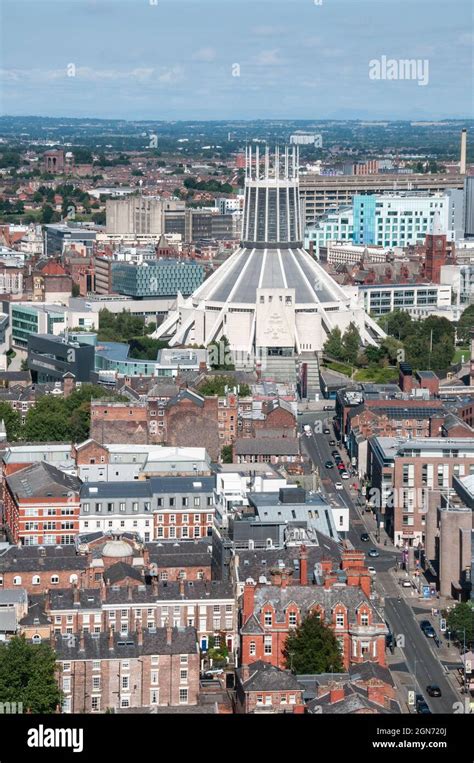 Around the UK - Views of Liverpool from the tower of the Anglican ...