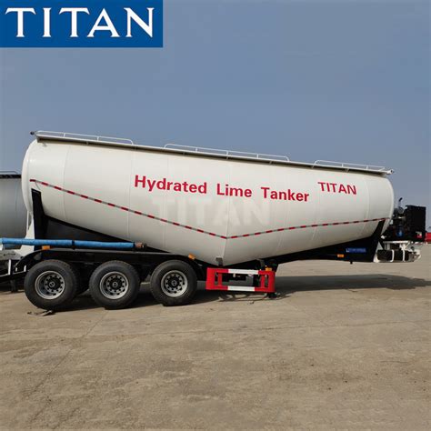 TITAN 30cbm cement transport vehicle tanker trailer manufacturers