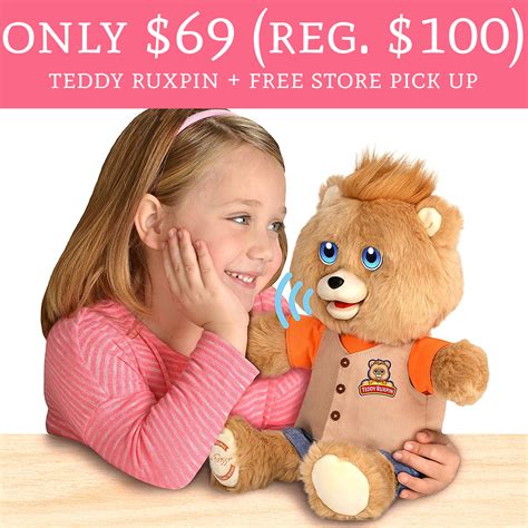 Only $69 (Regular $100) Teddy Ruxpin + Free Store Pick Up - Deal ...