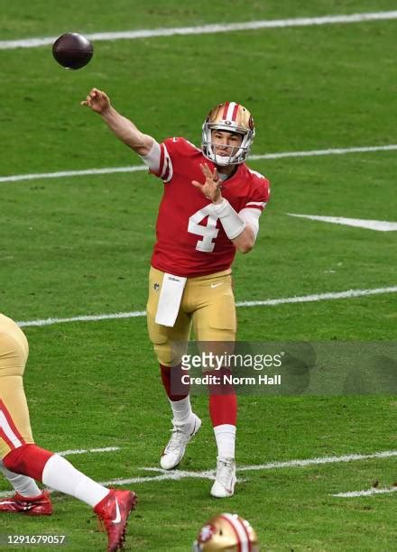 San Francisco 49ers 1 Nick Mullens Photos and Premium High Res Pictures ...