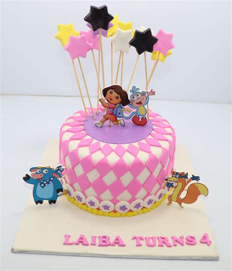 Pink Kids Birthday Cake -Now available at your doorsteps in Lahore