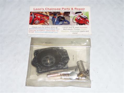 NOS Homelite Super XL, XL-12 Chainsaw Zama Carburetor Rebuild Kit 94954