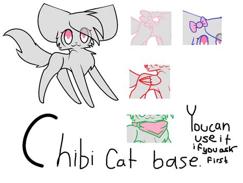 Chibi Cat Base (READ DESCRIPTION) by Pinkleafthekitty on DeviantArt