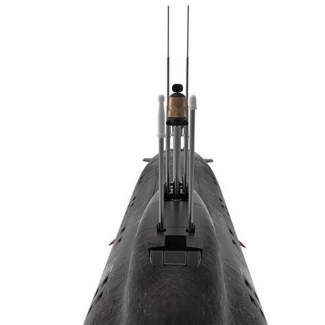 akula class submarine 3d model