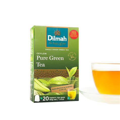 Dilmah Ceylon Pure Green Tea | Ceylon Tea Brew