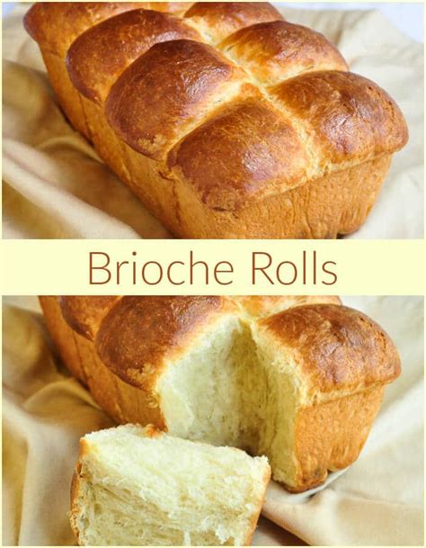 Brioche Rolls. Buttery French sweet bread made as rolls perfect for brunch!