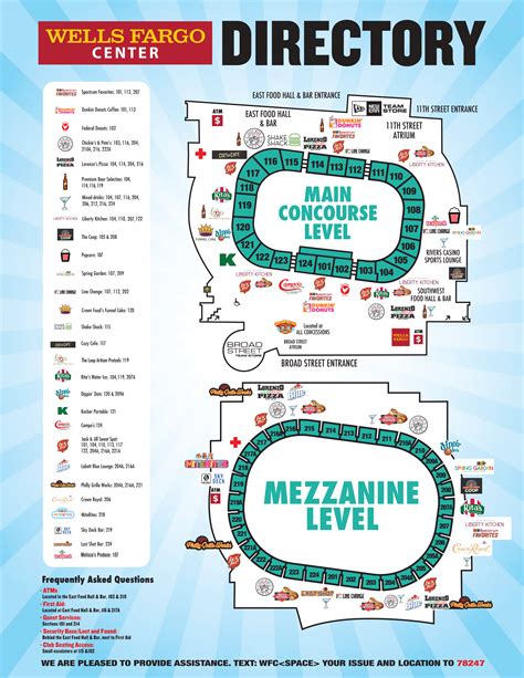 Wells Fargo Center Parking Map – The World Map