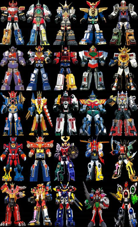 Megazords of Power Rangers 30 by ChipmunkRaccoonOz on DeviantArt