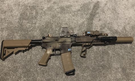 Painted my Mk18 today, what do you guys think? : r/airsoft