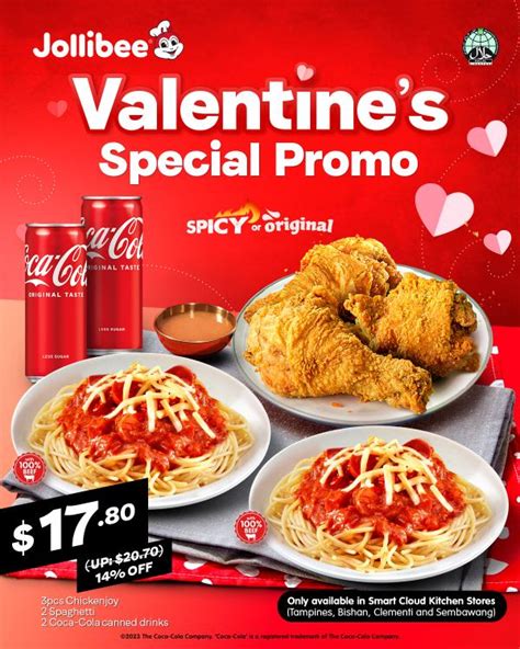 Jollibee Valentine's Day Meal Promotion