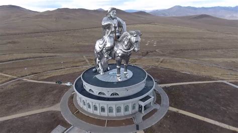 Chinggis Khan Statue, Mongolia - YouTube