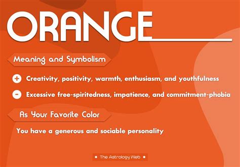 Orange color meaning and symbolism – Artofit