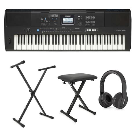 Yamaha PSR EW425 Digital Keyboard Pack at Gear4music