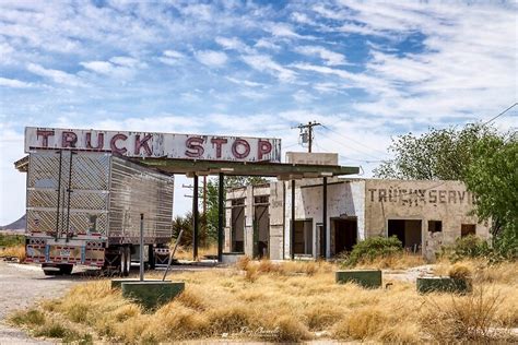 "West Texas Truck Stop" by Ray Chiarello | Redbubble