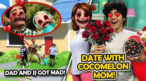 GOING ON A DATE WITH CREEPY JJ MOM IN REAL LIFE!! (JJ DAD AND JJ GOT MAD) - YouTube