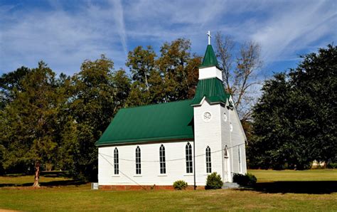 Hobson Bethel Methodist Church at Newbern, AL (built 1884) - RuralSWAlabama