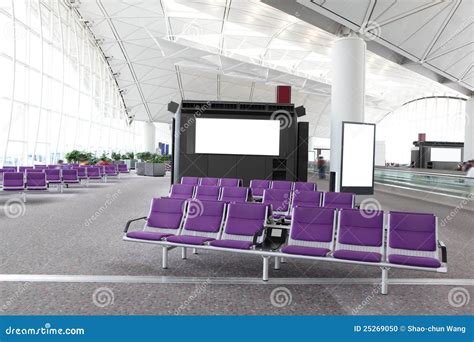 International Airport Building And Boarding Gate Stock Photo - Image ...