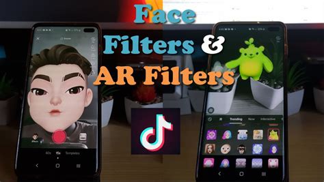 How to use Face Filters on TikTok along with AR Filters - BlogTechTips