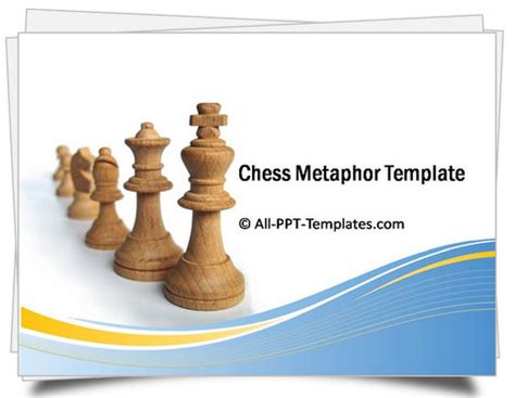 PowerPoint Chess Metaphor Template