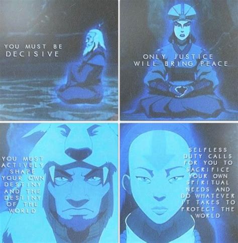 Avatar the Last Airbender: the past avatar's giving their wise words | Avatar kyoshi, Avatar ...