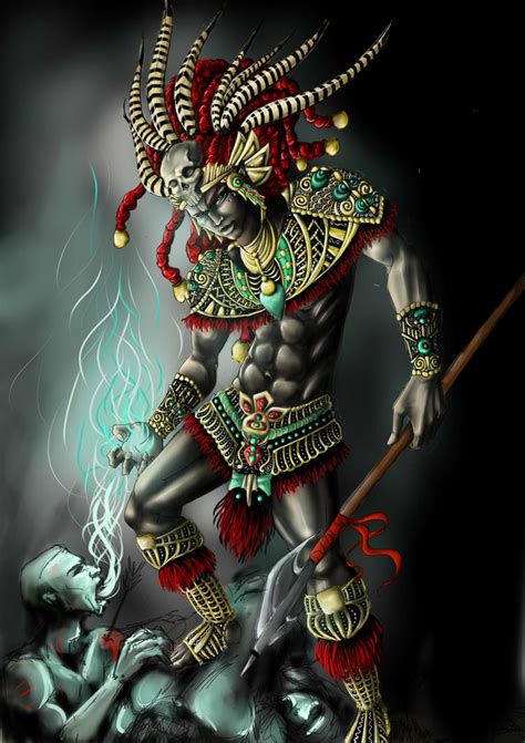 Aztec Warrior by XeNiitA on DeviantArt