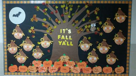 Fall, pumpkins, scarecrow bulletin board. Scarecrow, Fall Pumpkins, Bulletin Boards, Holiday ...