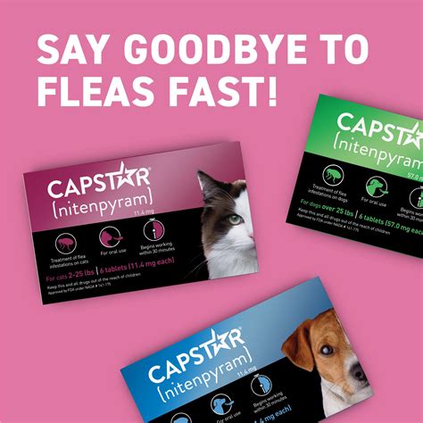 CAPSTAR® (nitenpyram) Oral Flea Treatment for Cats – Capstar Nextstar
