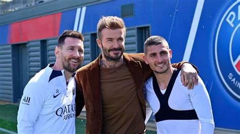 Lionel Messi message to David Beckham opened door to transfer five ...