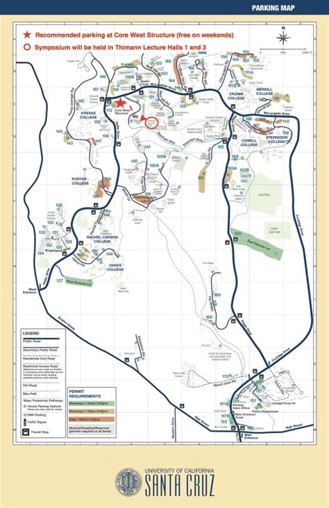 UCSC campus map – Society for Conservation Biology: Santa Cruz Chapter