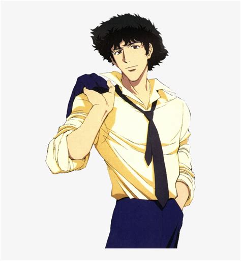 Download Transparent Cowboy Bebop Spike Png Free Stock - Spike Spiegel No Jacket - PNGkit