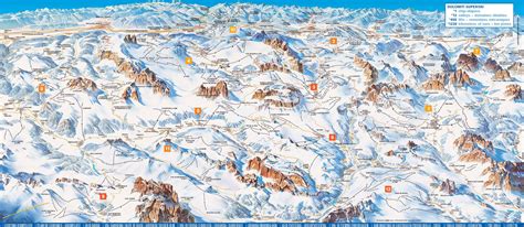 Dolomiti Superski Mapa | MAPA