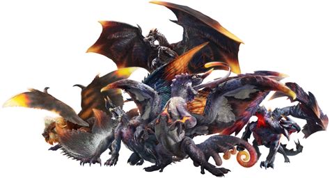 Risen Elder Dragons | Monster Hunter Wiki | Fandom