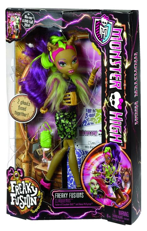 Monster High Freaky Fusion Clawvenus Doll , New, Free Shipping