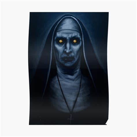 "Valak Painting" Poster by samRAW08 | Redbubble